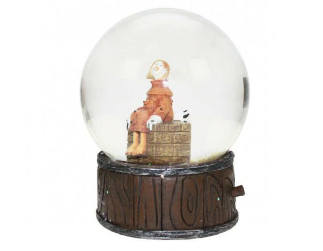 Boule à neige l'hermione personnalisée en résine pour votre boutique de souvenir décoration